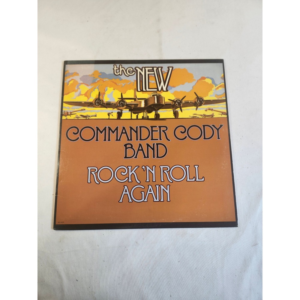 Commander Cody Band Rock N‎ Roll Again Vinyl 1977 Arista AL 4125 Vintage Record
